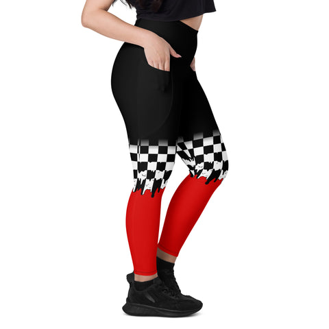 Melted Checkers Leggings