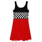 Melted Checkers Dress
