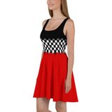 Melted Checkers Dress